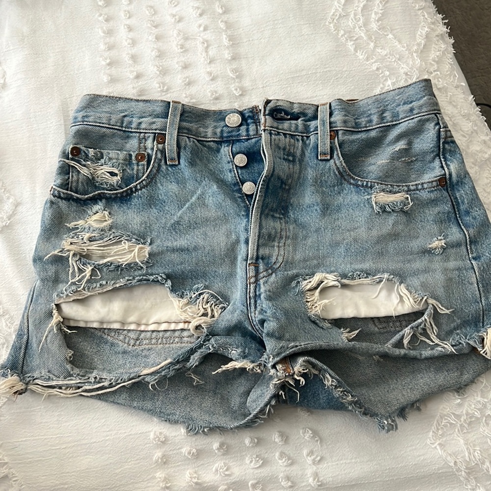 Levi's 501 denim shorts